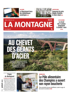 Cover of La Montagne (Moulins)