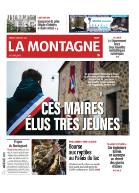 Cover of La Montagne (Vichy)