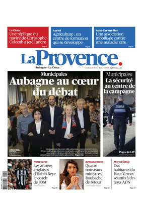 Cover of La Provence Aubagne-La Ciotat