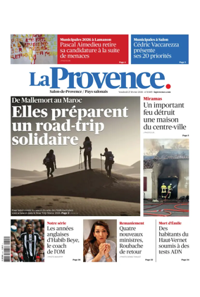 Cover of La Provence Salon-de-Provence / Pays salonais