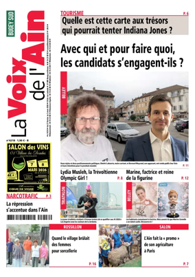 Cover of La Voix de l’Ain Belley