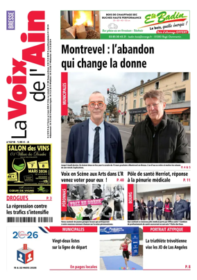 Cover of La Voix de l’Ain Bresse