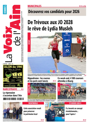 Cover of La Voix de l’Ain Dombes