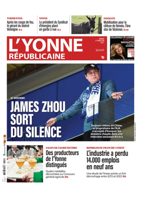 Cover of L'Yonne Republicaine