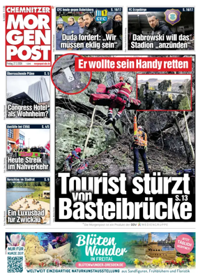 Cover of Chemnitzer Morgenpost