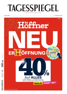 Cover of Der Tagesspiegel