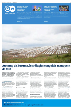 Cover of Deutsche Welle (French Edition)