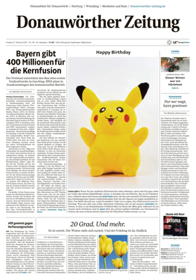 Cover of Donauwoerther Zeitung