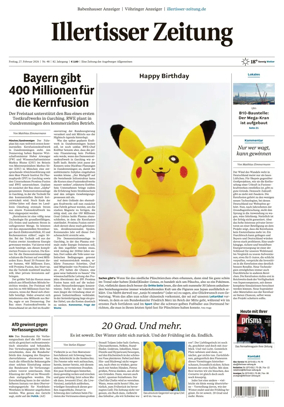 Cover of Illertisser Zeitung