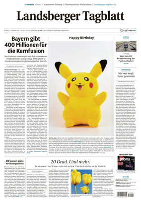 Cover of Landsberger Tagblatt