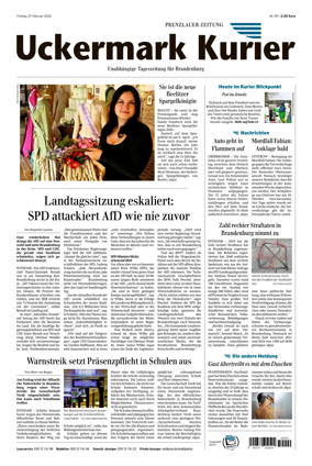 Cover of Prenzlauer Zeitung
