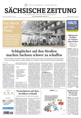 Cover of Sachsische Zeitung (Lobau-Zittau)