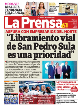 Cover of Diario La Prensa