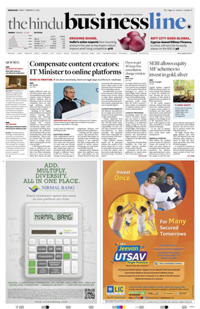 Cover of BusinessLine (Bangalore)
