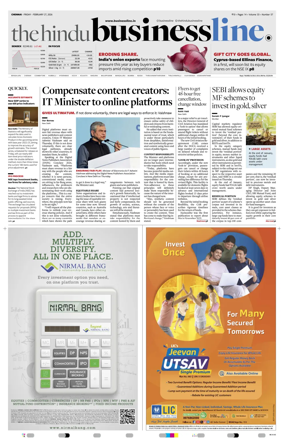 Cover of BusinessLine (Chennai)