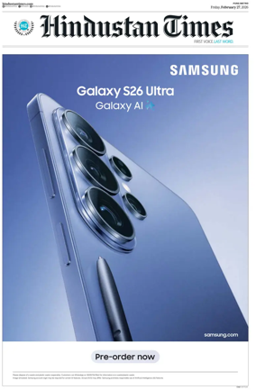 Cover of Hindustan Times ST (Pune)