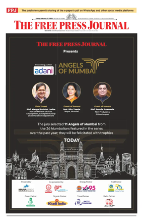 Cover of The Free Press Journal