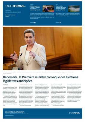 Cover of EuroNews (French Edition)