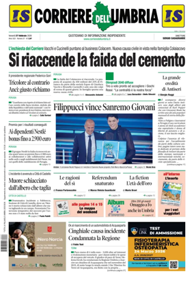 Cover of Corriere dell Umbria