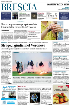 Cover of Corriere della Sera (Brescia)