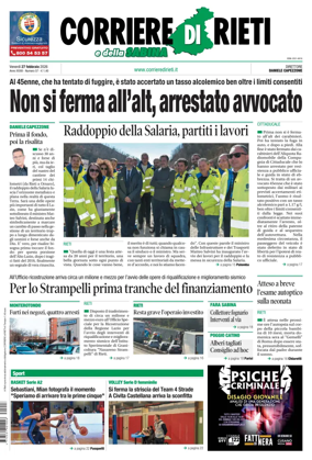 Cover of Corriere di Rieti