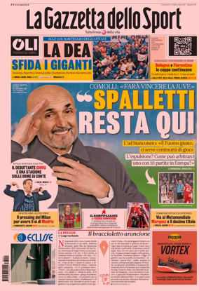 Cover of La Gazzetta dello Sport