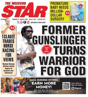Cover of The Star (Jamaica)
