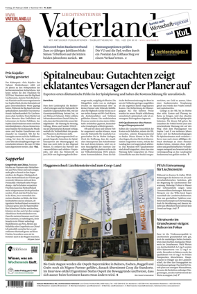 Cover of Liechtensteiner Vaterland