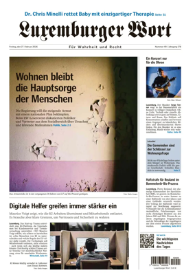 Cover of Luxemburger Wort