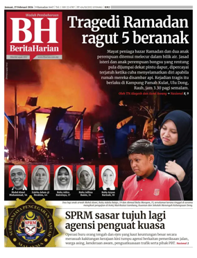 Cover of Berita Harian