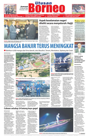 Cover of Utusan Borneo (Sabah)