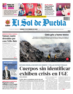 Cover of El Sol de Puebla