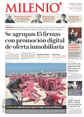 Cover of Milenio Tamaulipas