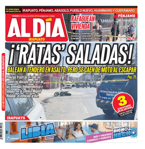 Cover of Periodico Al Dia (Irapuato)
