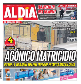 Cover of Periodico Al Dia (Leon)