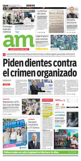 Cover of Periodico AM (Leon)