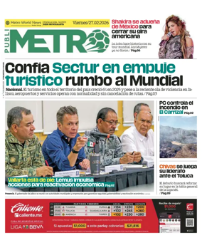 Cover of Publimetro Guadalajara