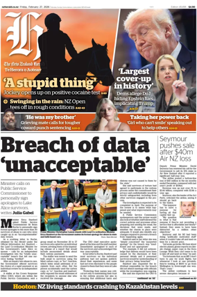 Cover of The New Zealand Herald