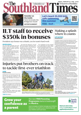 Cover of The Southland Times