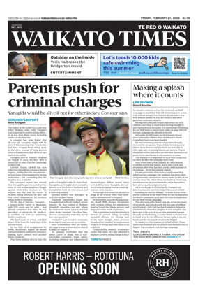 Cover of Waikato Times