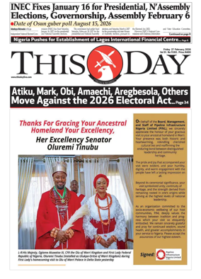 Cover of THISDAY