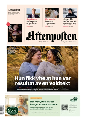 Cover of Aftenposten