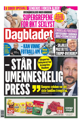 Cover of Dagbladet