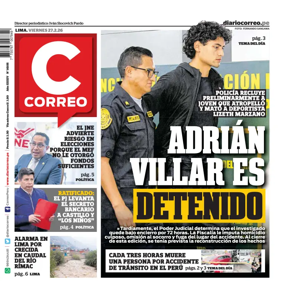 Cover of Diario Correo