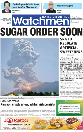 Cover of Watchmen Daily Journal