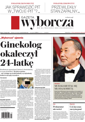 Cover of Gazeta Wyborcza