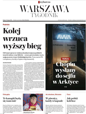 Cover of Gazeta Wyborcza Stoleczna