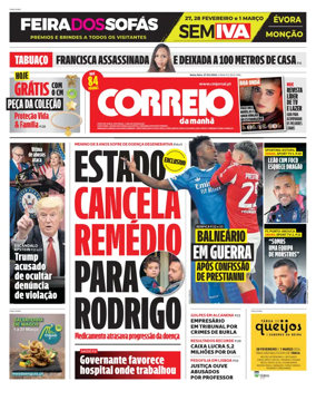 Cover of Correio da Manha