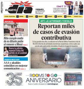 Cover of El Nuevo Dia