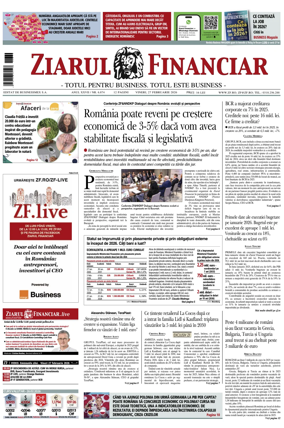 Cover of Ziarul Financiar